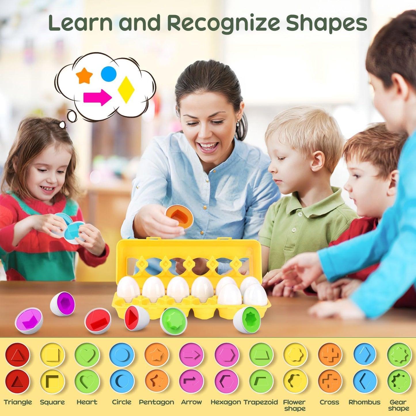 Interactive Learning Eggs