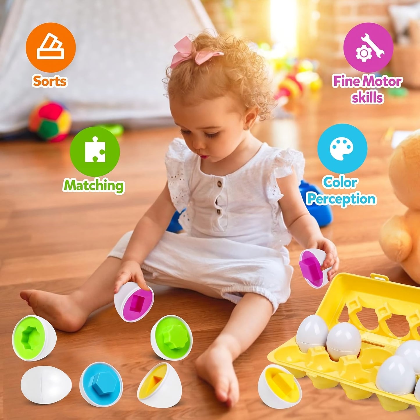Interactive Learning Eggs