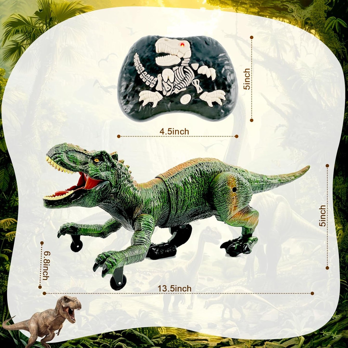 Roaring T-Rex Racer