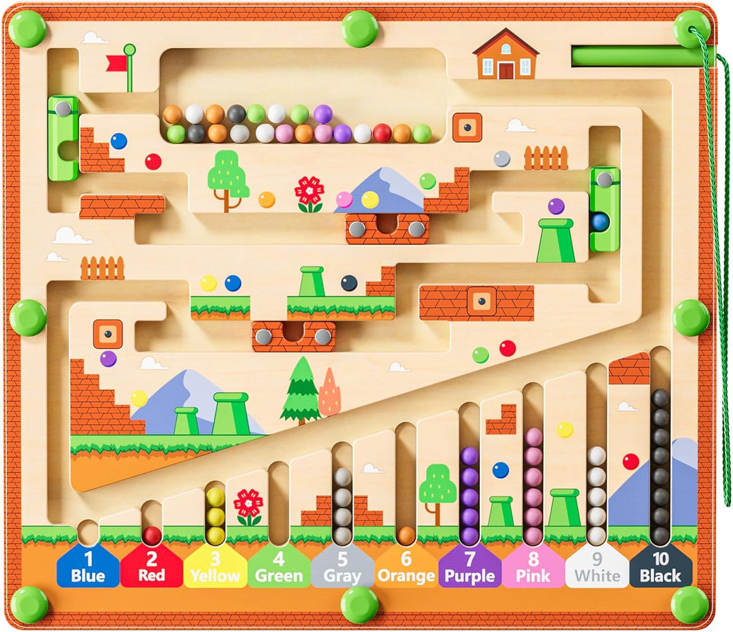 Interactive Magnetic Maze