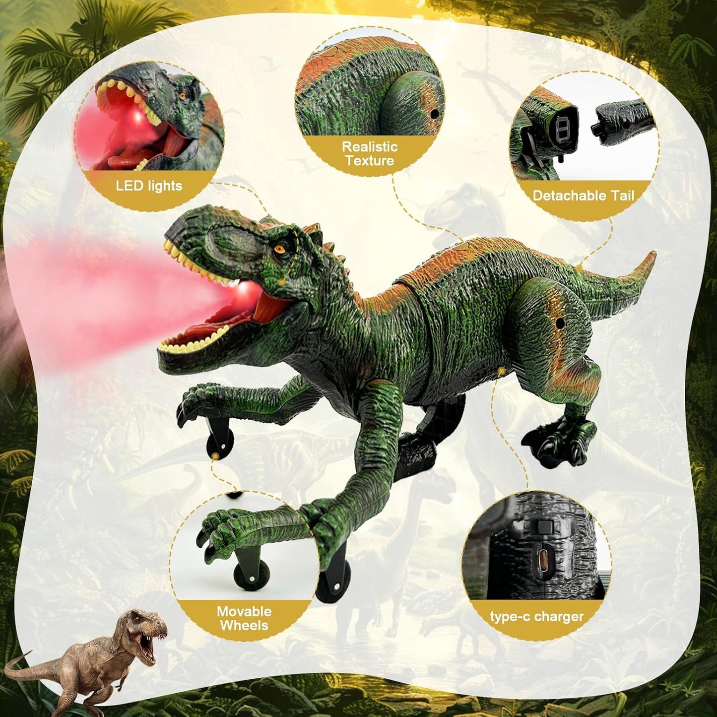 Roaring T-Rex Racer