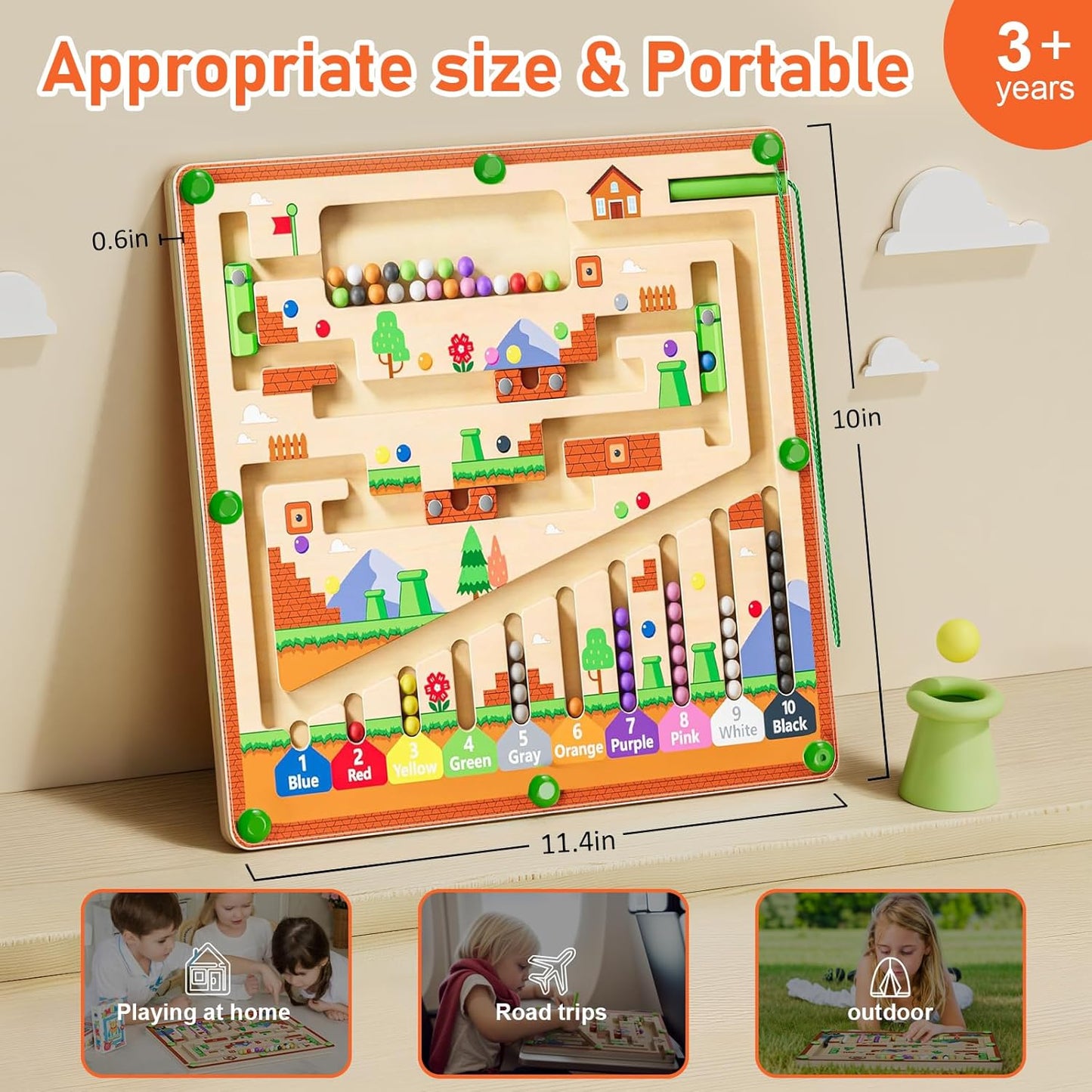 Interactive Magnetic Maze