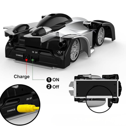 Wall Climbing Stunt Car